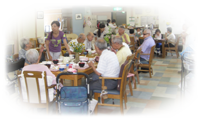 昼食風景